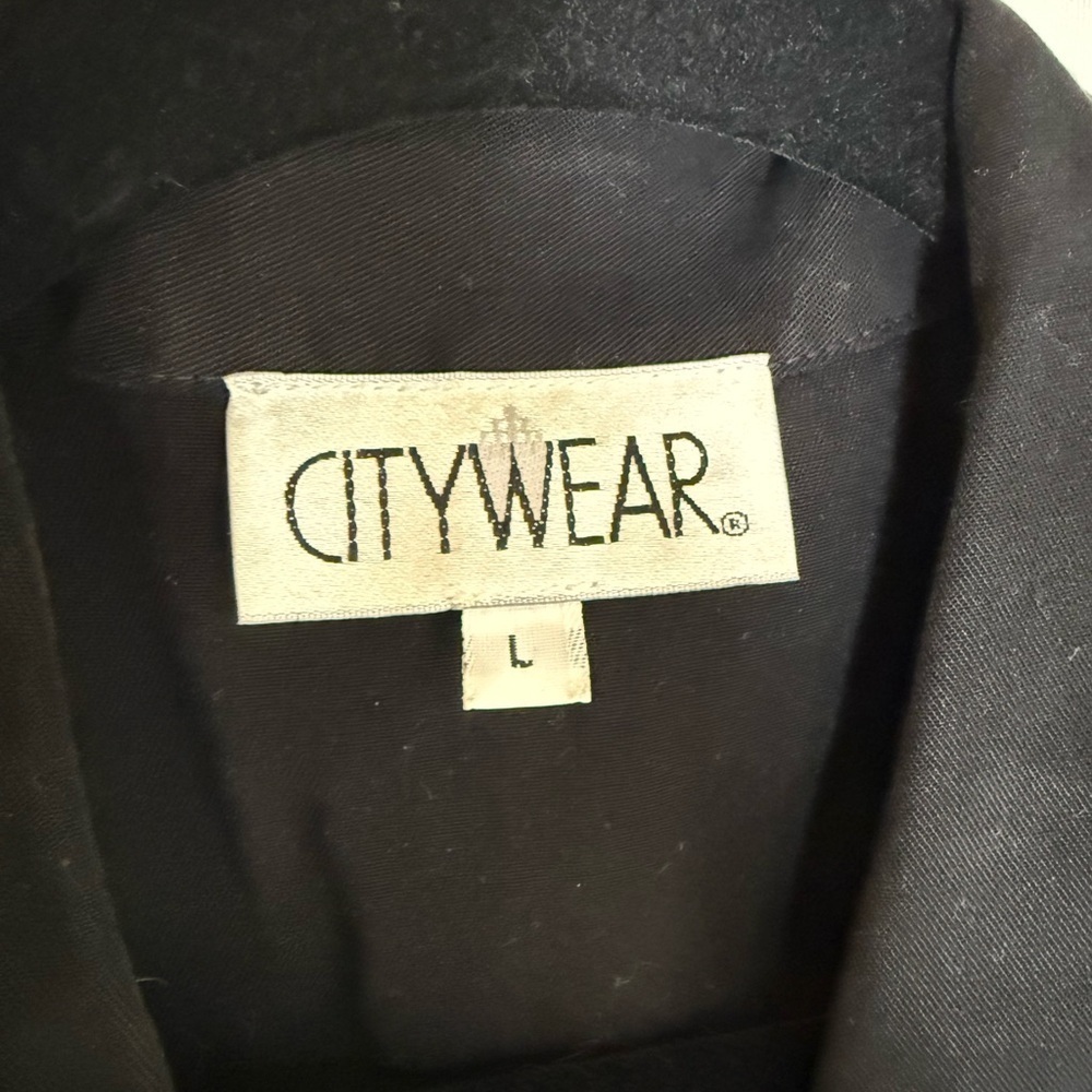 Vintage City Wear button up shirt • Women’s large - Picture 5 of 8